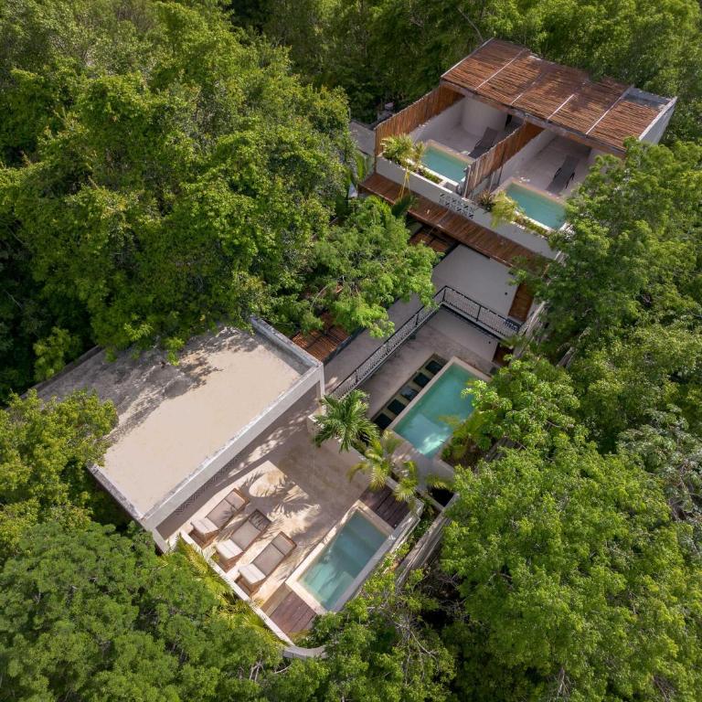 Elegant boho Tulum villa 3 pools and jacuzzi - Maison de Vacances - 3