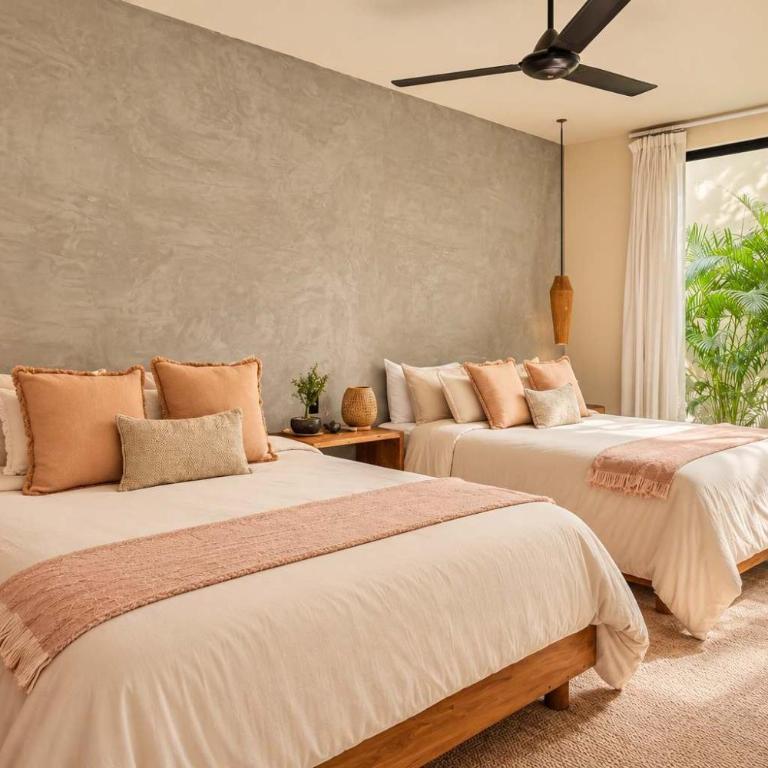 Elegant boho Tulum villa 3 pools and jacuzzi - Maison de Vacances - 17