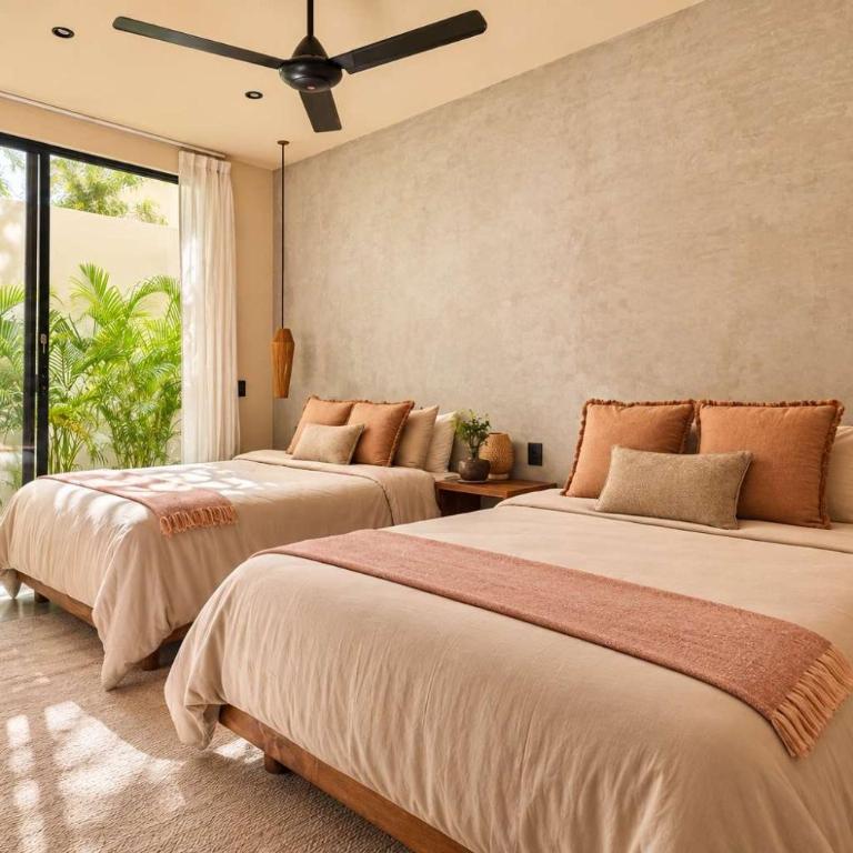 Elegant boho Tulum villa 3 pools and jacuzzi - Maison de Vacances - 21