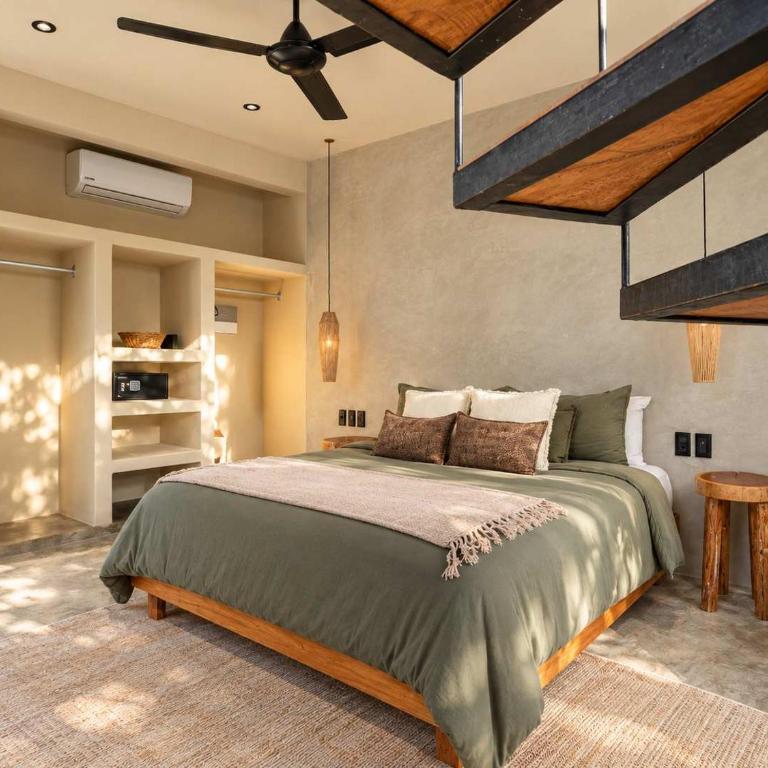 Elegant boho Tulum villa 3 pools and jacuzzi - Maison de Vacances - 32