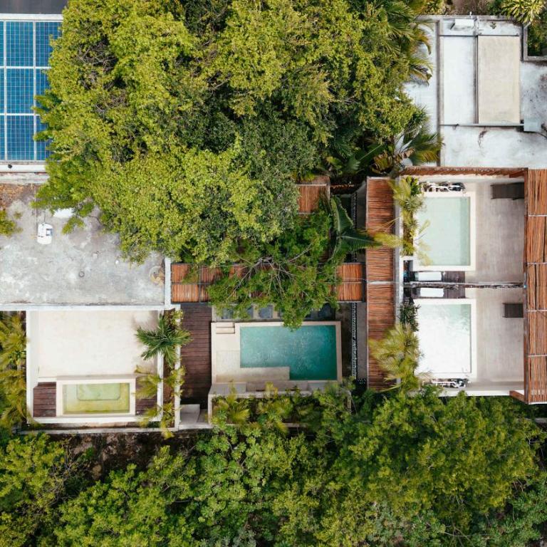 Elegant boho Tulum villa 3 pools and jacuzzi - Maison de Vacances - 38