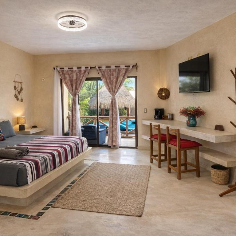 Atenea Oceanview Trio - Habitación Triple con baño privado - 10