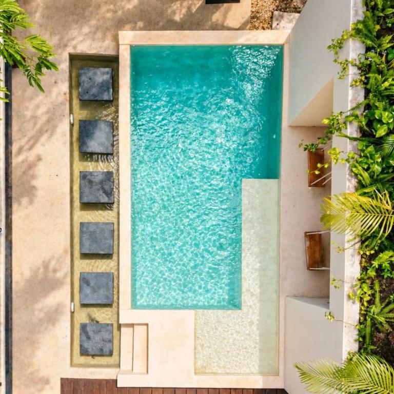 Elegant boho Tulum villa 3 pools and jacuzzi - Maison de Vacances - 4