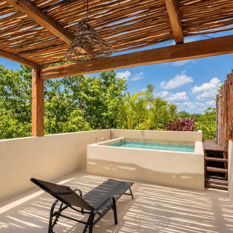 Elegant boho Tulum villa 3 pools and jacuzzi - Maison de Vacances - 29