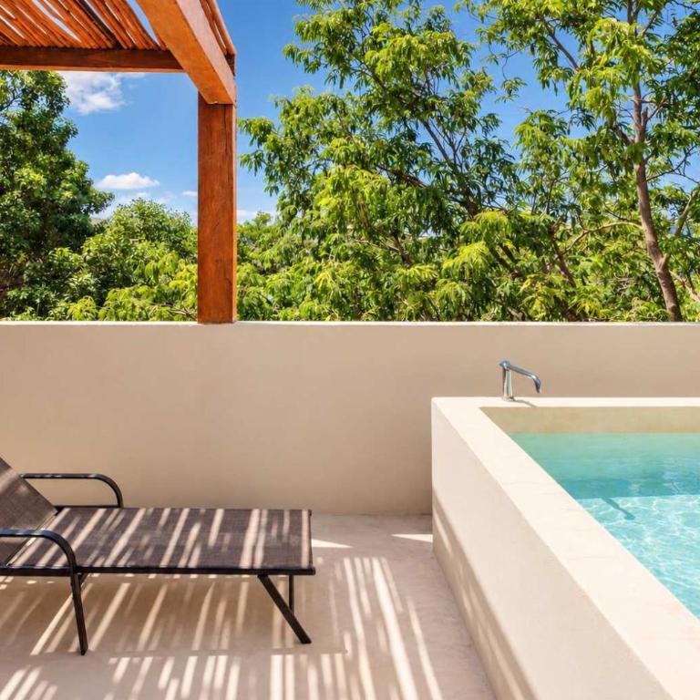 Elegant boho Tulum villa 3 pools and jacuzzi - Maison de Vacances - 34