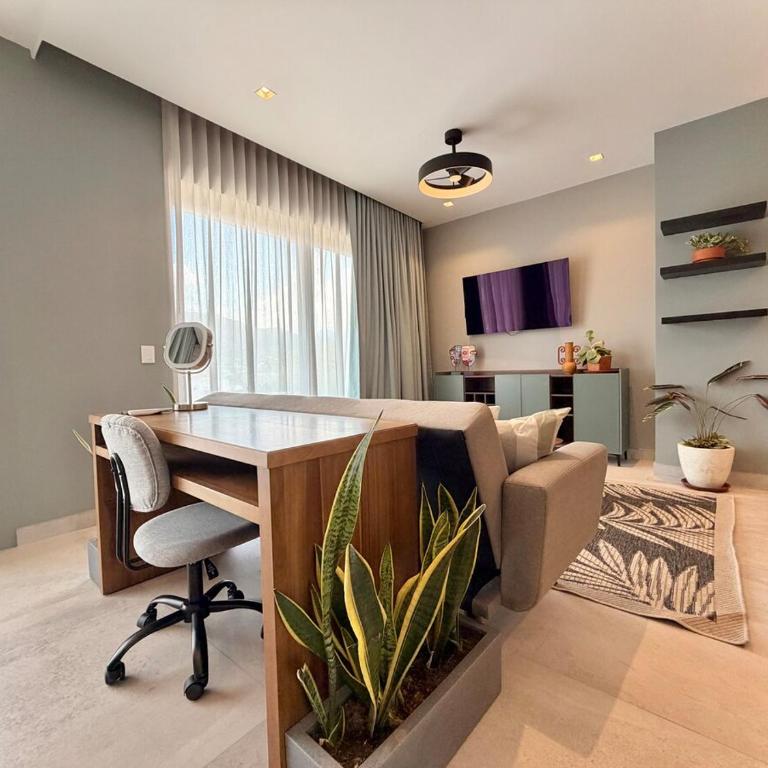 Loft moderno versalles rooftop & Infinity pool - One-Bedroom Apartment - 4