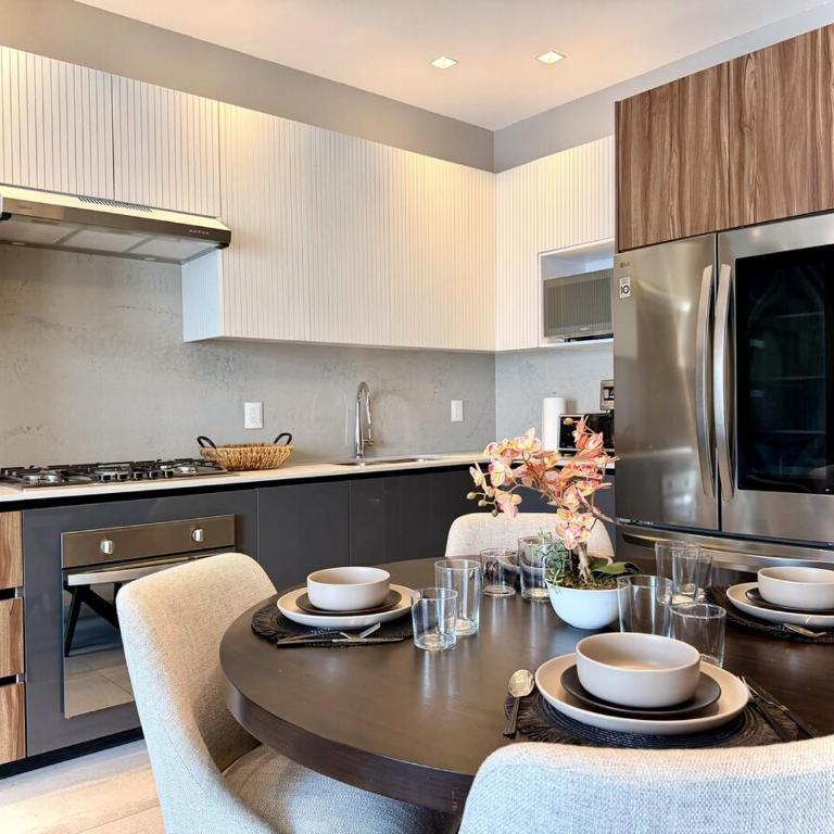 Loft moderno versalles rooftop & Infinity pool - One-Bedroom Apartment - 12