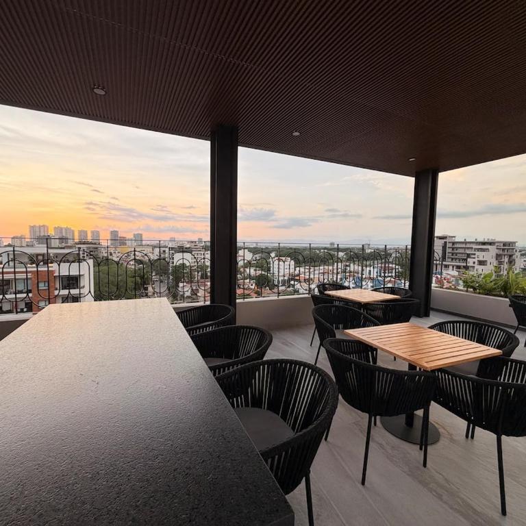 Loft moderno versalles rooftop & Infinity pool - One-Bedroom Apartment - 41