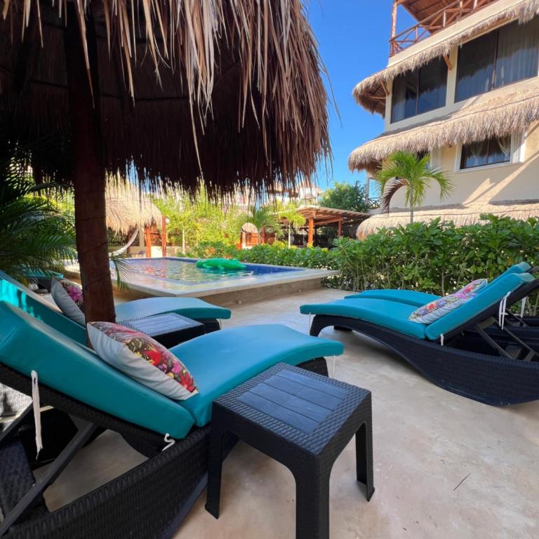 Atenea Oceanview Trio - Habitación Triple con baño privado - 7
