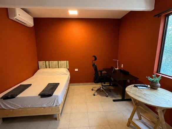 Habitación equipada con baño propio y cocineta - One-Bedroom Apartment - 7