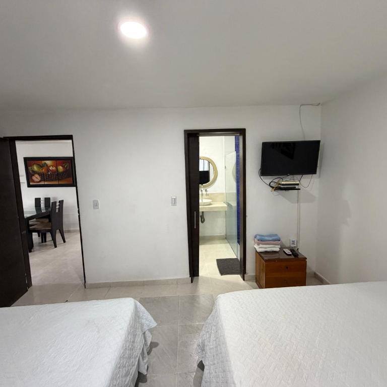 Apartamento Económico en Bocagrande para 8 Personas ICDI - Apartamento de 2 dormitorios - 5