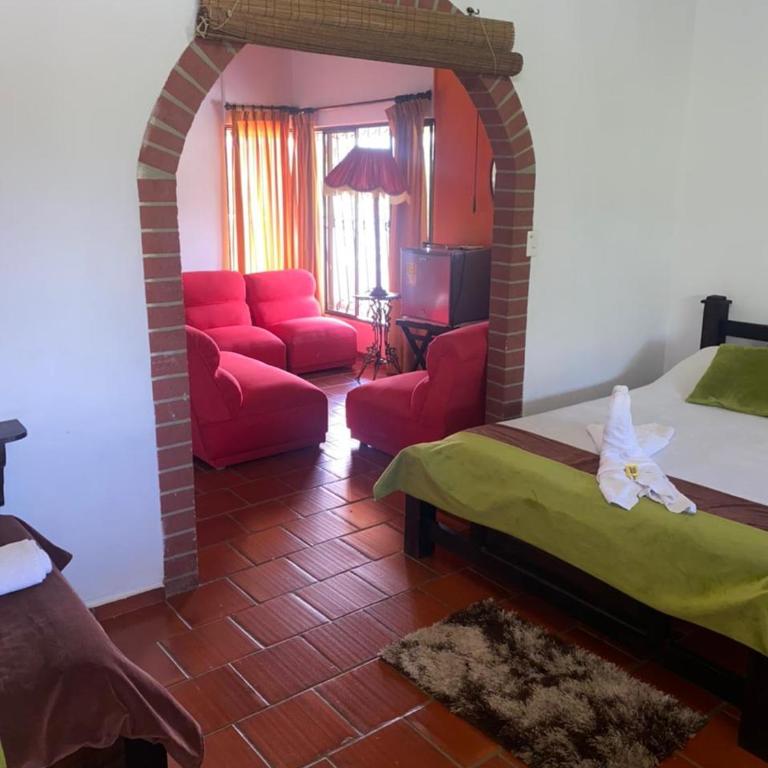 Hotel Campestre la Loma curiti - Suite Familiar - 3