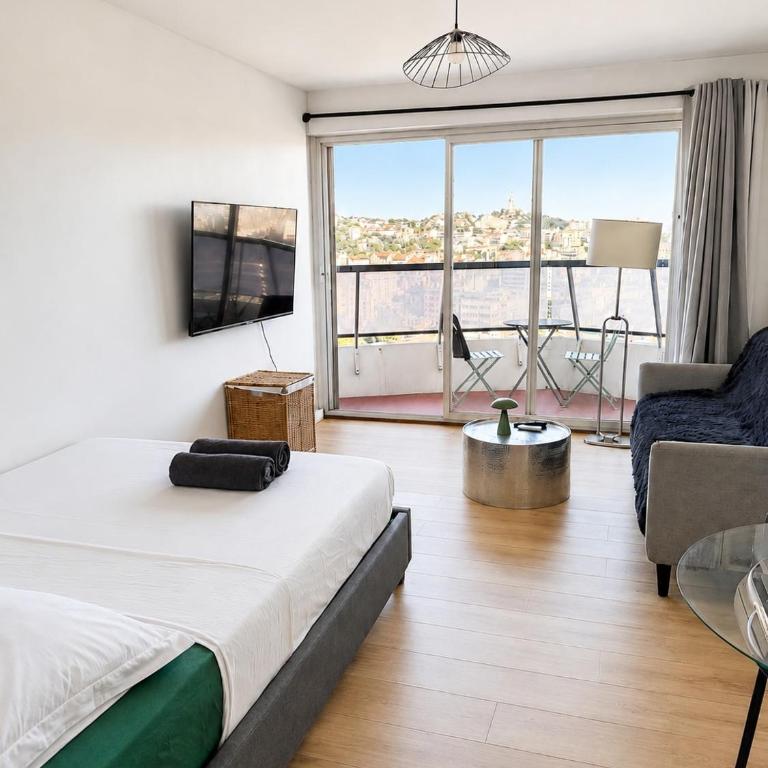 Studio Marseille Prado - One-Bedroom Apartment - 6
