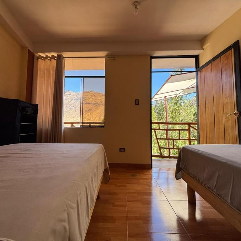 Pakuri Wasi - Twin Room with Mountain View - 1