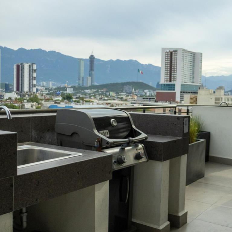 Depa moderno en Centro MTY Alberca Gym Metro - Apartamento - 27