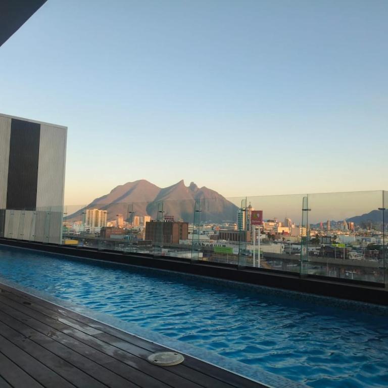 Depa moderno en Centro MTY Alberca Gym Metro - Apartamento - 36