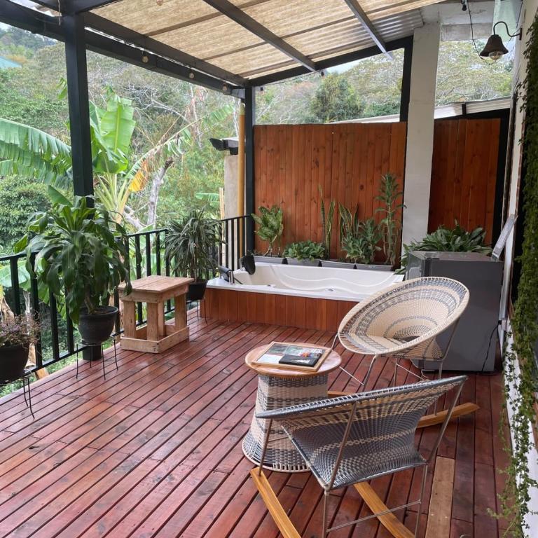 Villa Milú Refugio boutique - Habitación Doble Deluxe con bañera de hidromasaje - 1 o 2 camas - 13