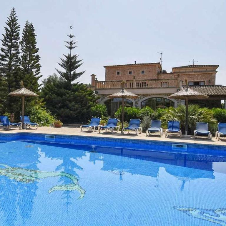 Amplia casa de campo con piscina y aire ac 18 pers - Maison 7 Chambres - 8