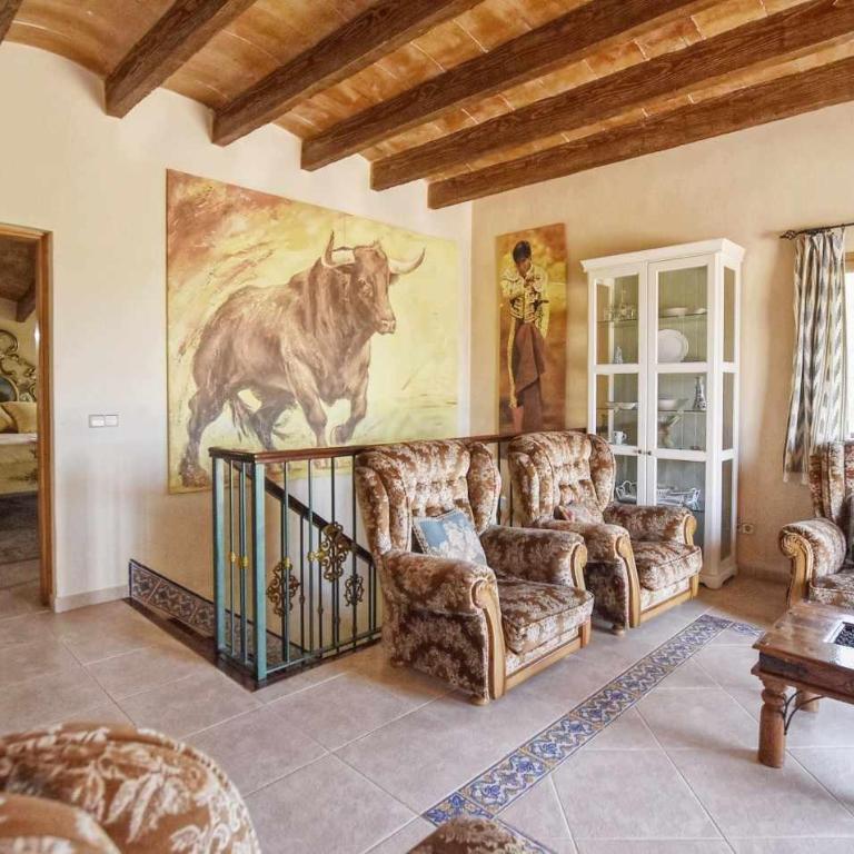 Amplia casa de campo con piscina y aire ac 18 pers - Maison 7 Chambres - 48