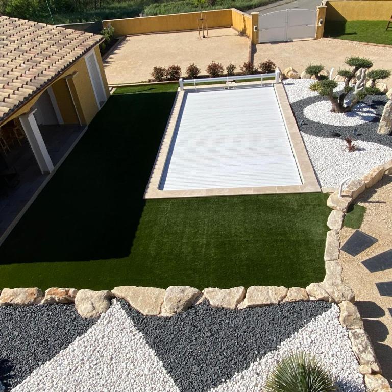 L'Oasis Ardéchois - Three-Bedroom Villa - 10