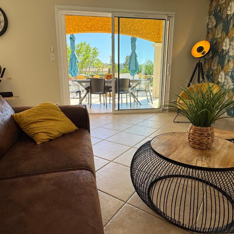 L'Oasis Ardéchois - Three-Bedroom Villa - 23