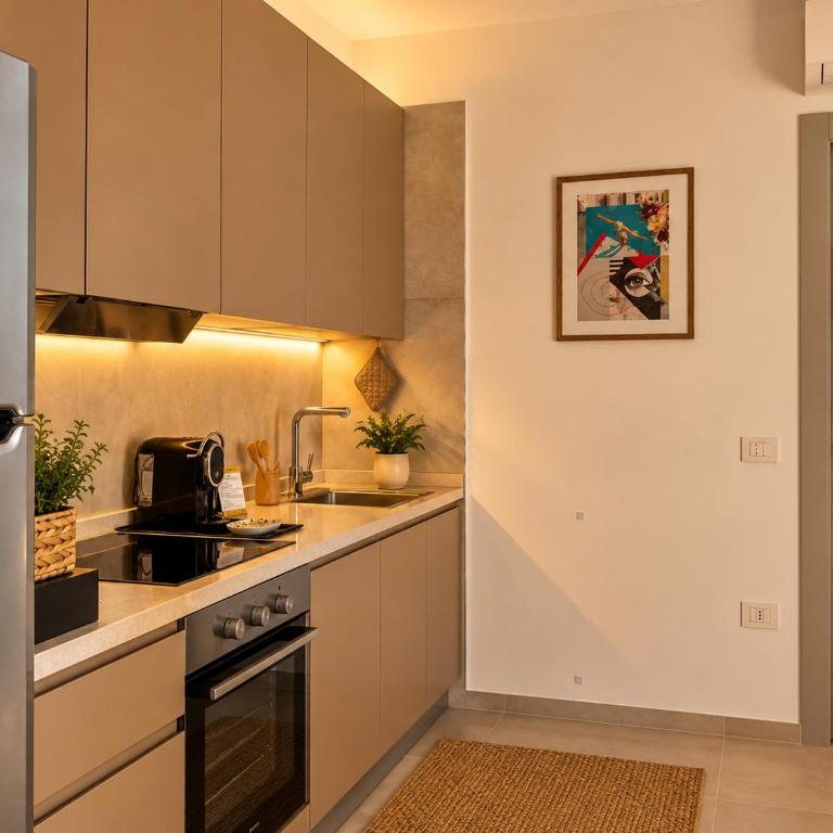 Loggetta Luna Appartamento intero Moderno in Centro - One-Bedroom Apartment - 6