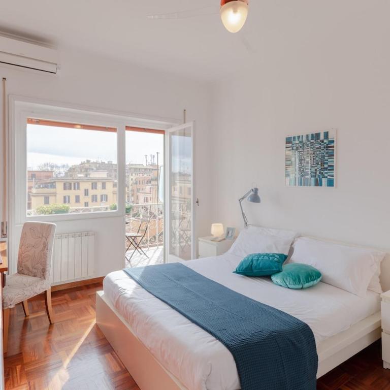 Bright 2BR with balcony, Caffarella, Furio Camillo, Tuscolana Station - Apartamento de 2 dormitorios con balcón - 7