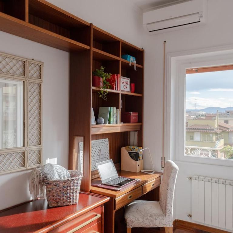 Bright 2BR with balcony, Caffarella, Furio Camillo, Tuscolana Station - Apartamento de 2 dormitorios con balcón - 12
