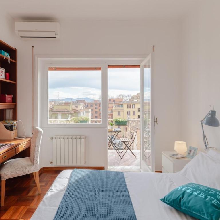 Bright 2BR with balcony, Caffarella, Furio Camillo, Tuscolana Station - Apartamento de 2 dormitorios con balcón - 26