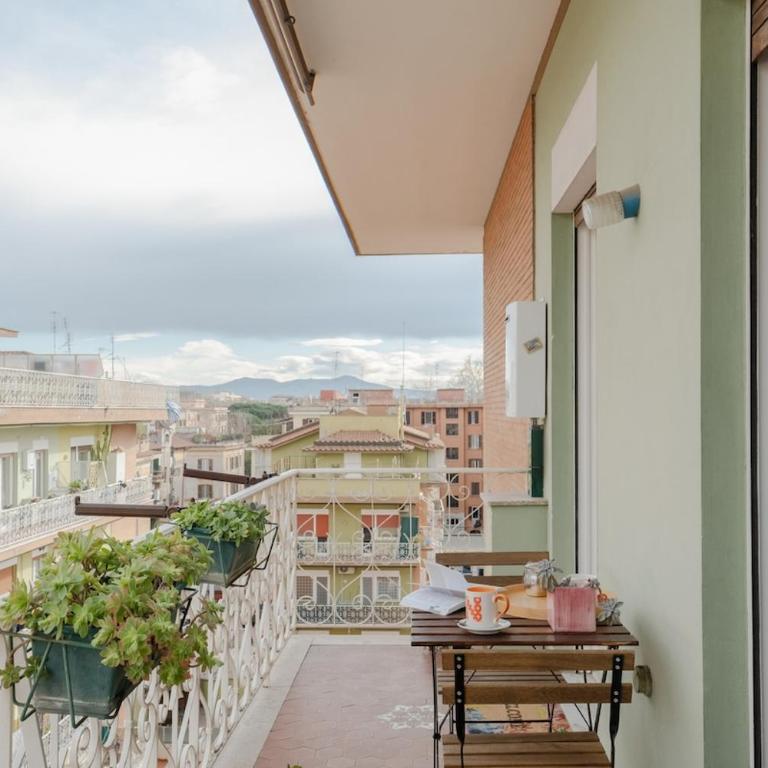 Bright 2BR with balcony, Caffarella, Furio Camillo, Tuscolana Station - Apartamento de 2 dormitorios con balcón - 30