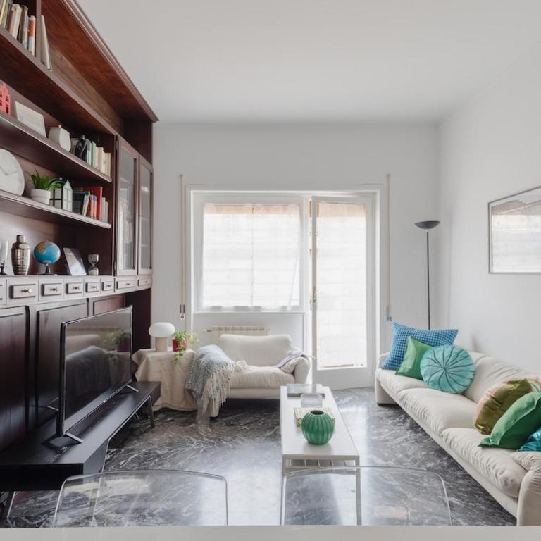 Bright 2BR with balcony, Caffarella, Furio Camillo, Tuscolana Station - Apartamento de 2 dormitorios con balcón - 37