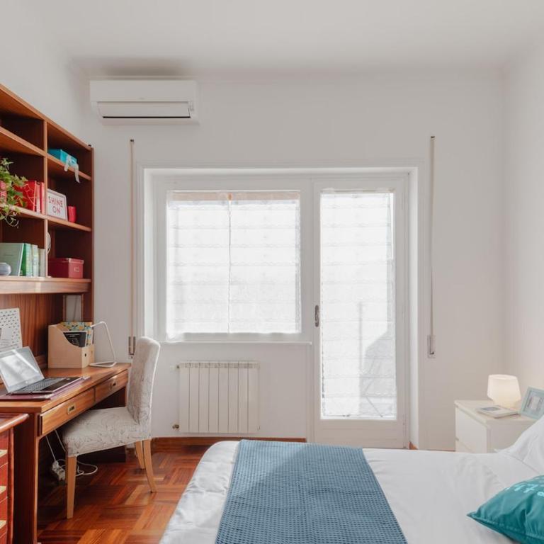 Bright 2BR with balcony, Caffarella, Furio Camillo, Tuscolana Station - Apartamento de 2 dormitorios con balcón - 42