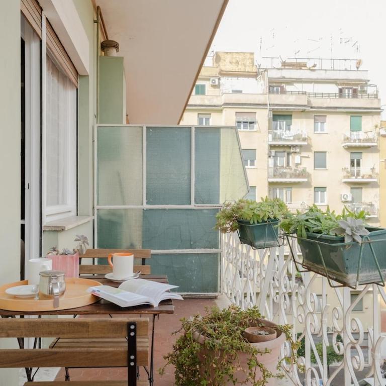 Bright 2BR with balcony, Caffarella, Furio Camillo, Tuscolana Station - Apartamento de 2 dormitorios con balcón - 43