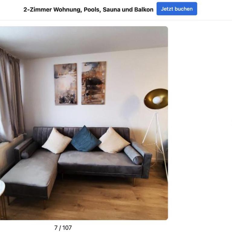 Sankt Englmar - Dvoupokojový apartmán s bazény, saunou a balkonem - Apartamento de 1 dormitorio - 6