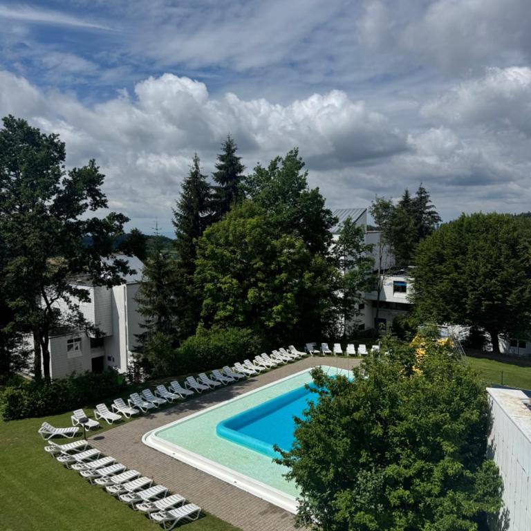 Sankt Englmar - Dvoupokojový apartmán s bazény, saunou a balkonem - Apartamento de 1 dormitorio - 24