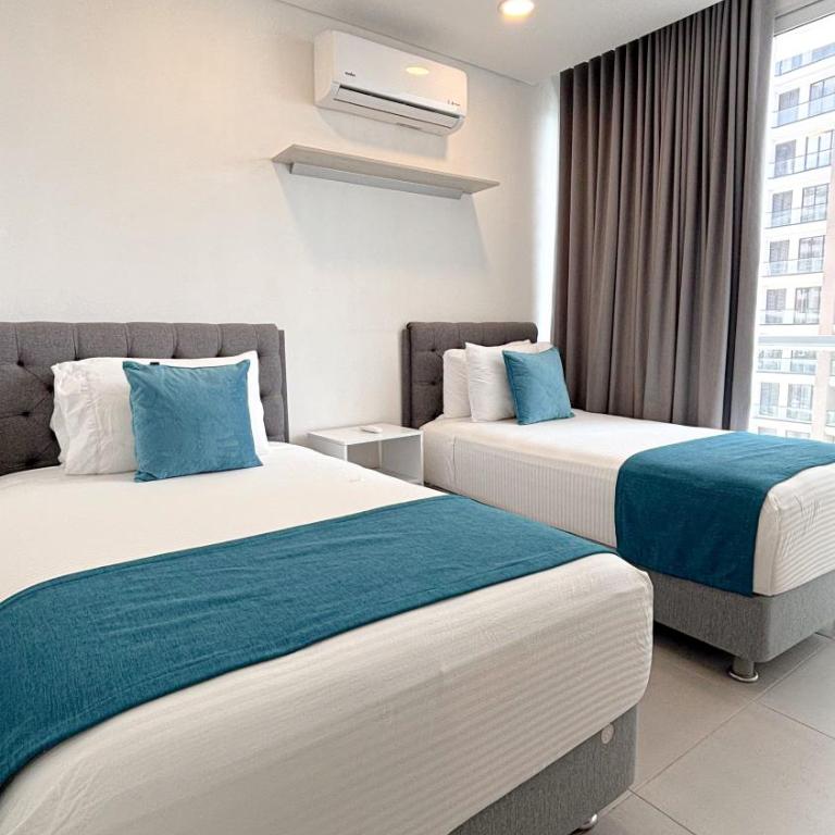 Apto Deluxe , 2 habitaciones, 83m2 , frente al mar , Santa Marta - One-Bedroom Apartment - 6