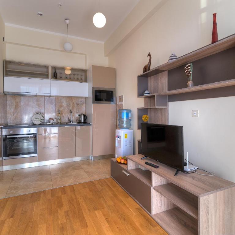 Harmonia Apartments near Shabbat House - Apartman sa 1 Spavaćom Sobom, Pogledom na More i Balkonom - 4