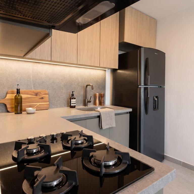 Moderno apartamento al norte, full equipoado con parqueadero - Apartamento de 2 dormitorios con vistas al complejo - 4
