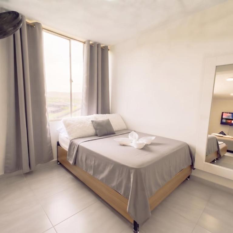 Moderno apartamento al norte, full equipoado con parqueadero - Apartamento de 2 dormitorios con vistas al complejo - 24
