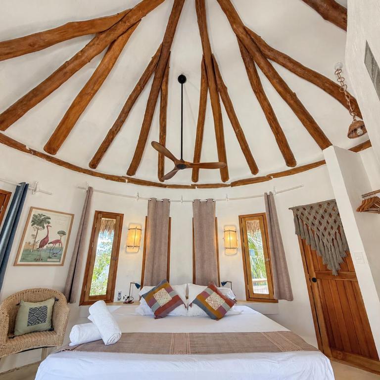 Private house with salt water pool - Casa privada con piscina salada-Casa Cacahuate Holbox - Haus mit 2 Schlafzimmern - 6