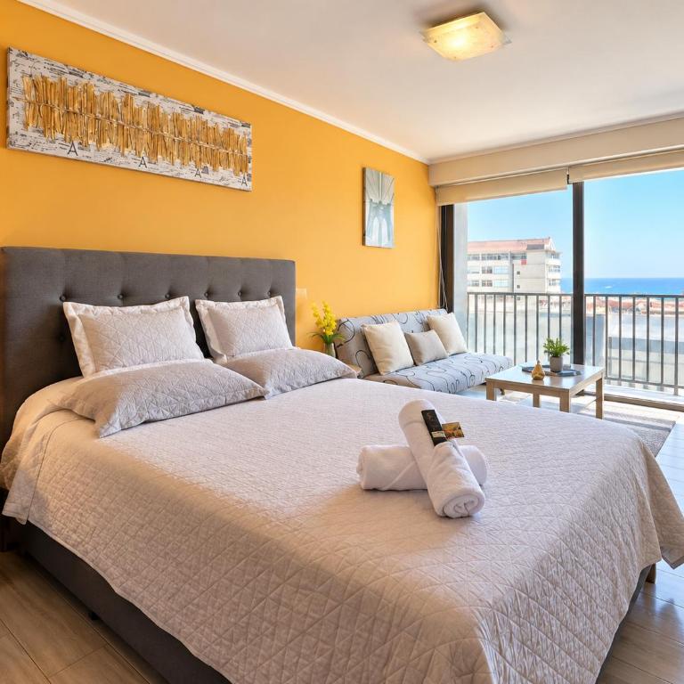 Suite Central A Pasos Del Mall con Vista hacia el mar - One-Bedroom Apartment - 1