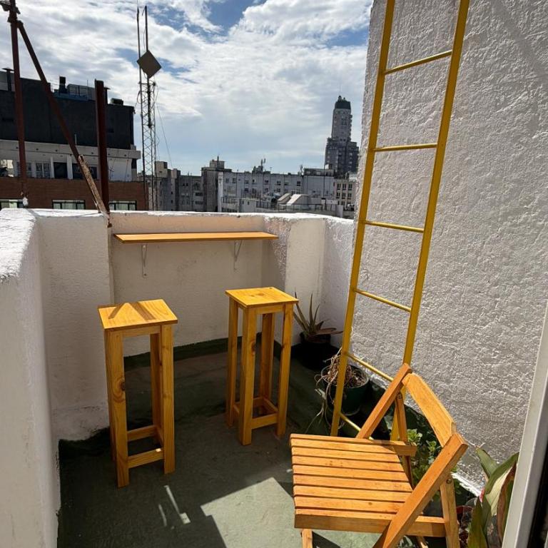 Departamento Piso 11 Terracita privada y Vistas!! 700 m Obelisco, 100 m Florida - Apartamento de 1 dormitorio - 4