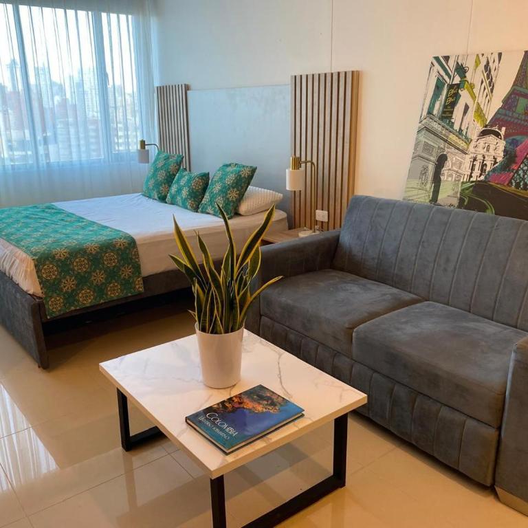 Apartamento Hotel Estelar Alto prado Junior Suite - Apartamento de 1 dormitorio - 9