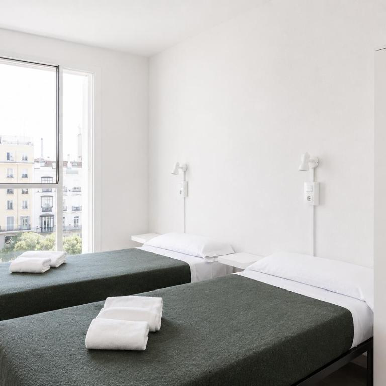 El Patio de Chueca - Habitación Doble con baño - 2 camas - 2