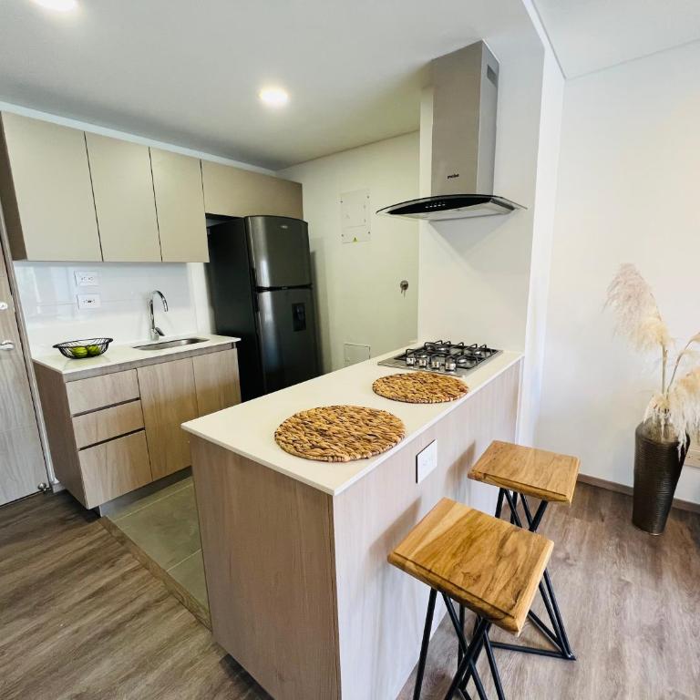 Lujoso Aparta Suite campestre en Llanogrande - Apartamento de 1 dormitorio - 6