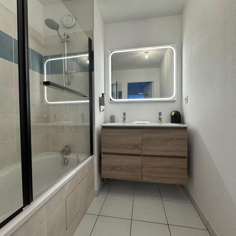 Le Nuage Blancc, entièrement équipé - Appartement 1 Chambre - 15