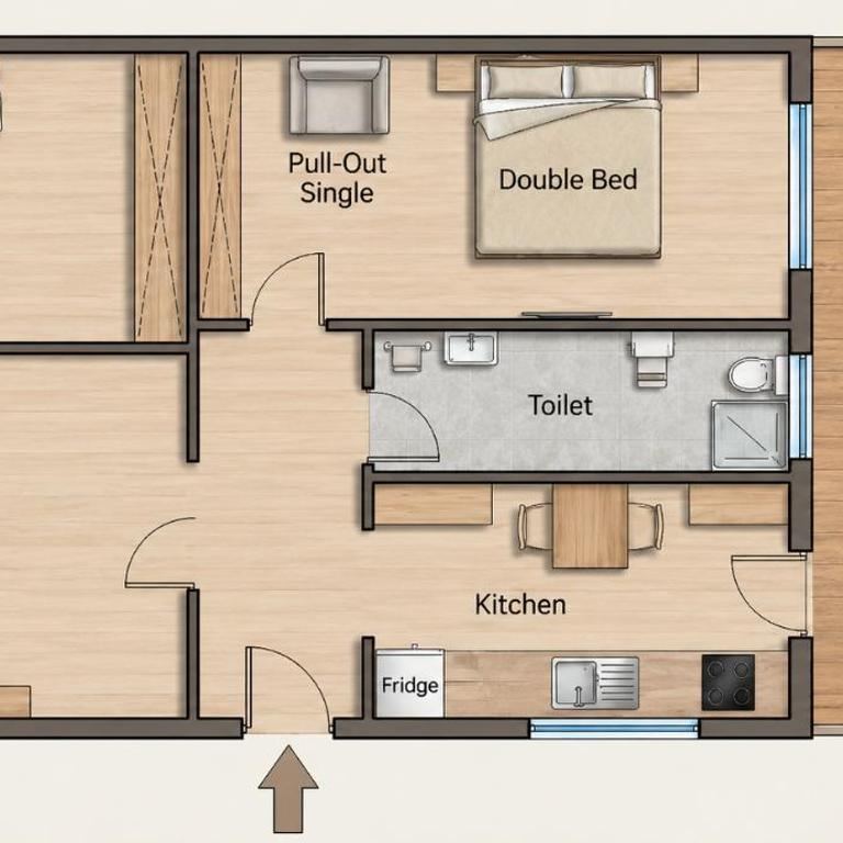 Queen Natalia Residence - Apartman sa 2 Spavaće Sobe - 2