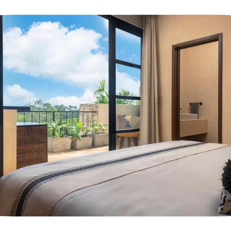 Tulum Jungle Penthouse with Private Rooftop Pool - Appartement 1 Chambre - 10