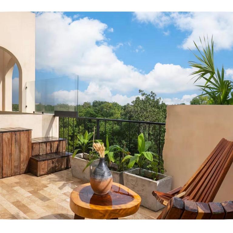 Tulum Jungle Penthouse with Private Rooftop Pool - Appartement 1 Chambre - 13