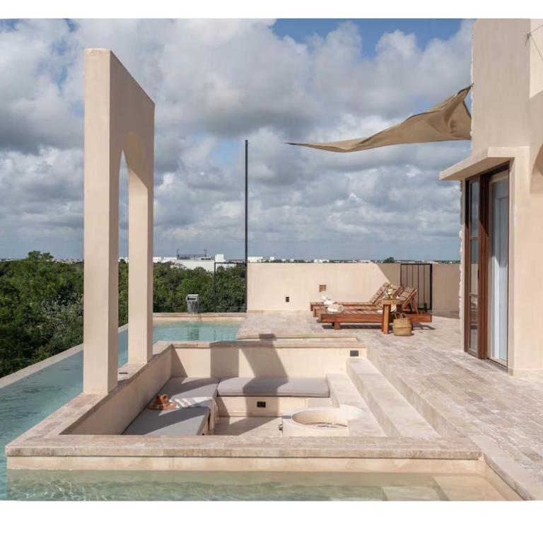 Tulum Jungle Penthouse with Private Rooftop Pool - Appartement 1 Chambre - 27